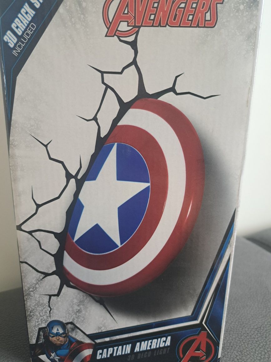 Lampka Marvel Tarcza Kapitana Ameryki