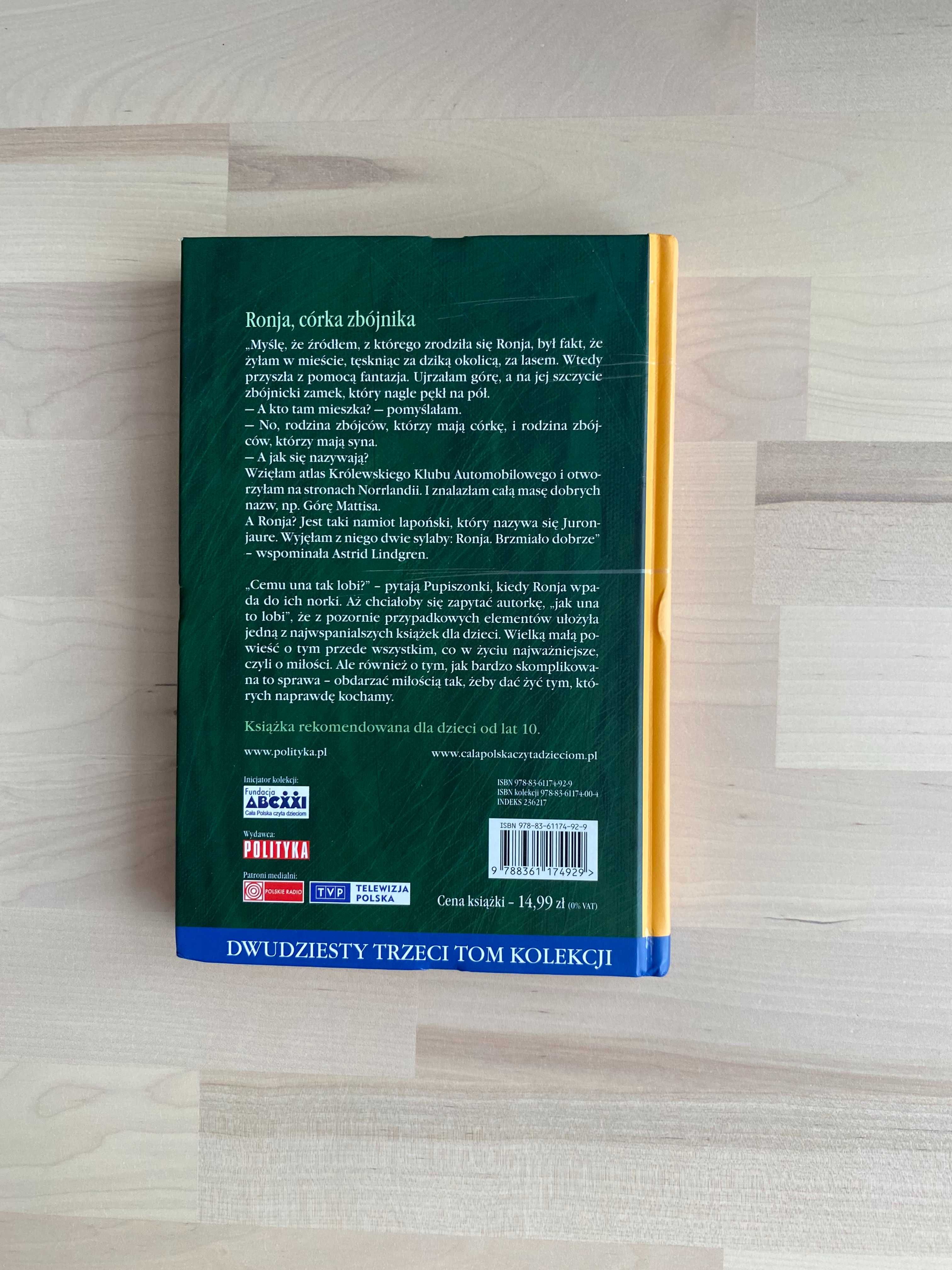 Ronja, córka zbójnika Astrid Lindgren
