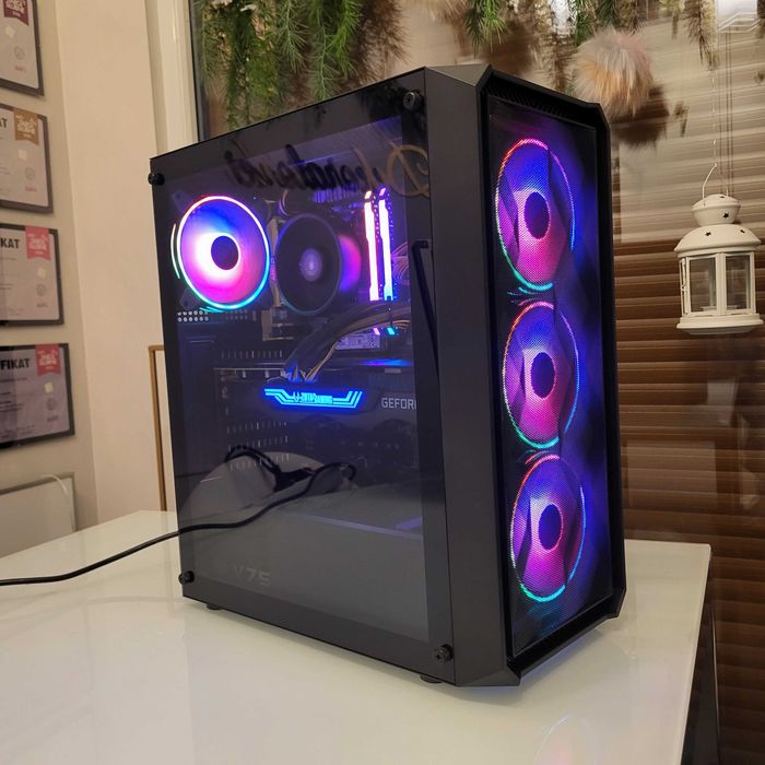 Komputer i5-14400 RTX 5060 32GB RAM gamingowy Idealny do 2K FULLHD