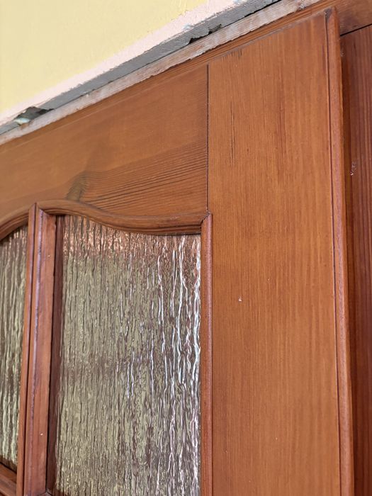 Drzwi wewnętrzne z ościeżnicą futryną lewe prawe z litego drewna