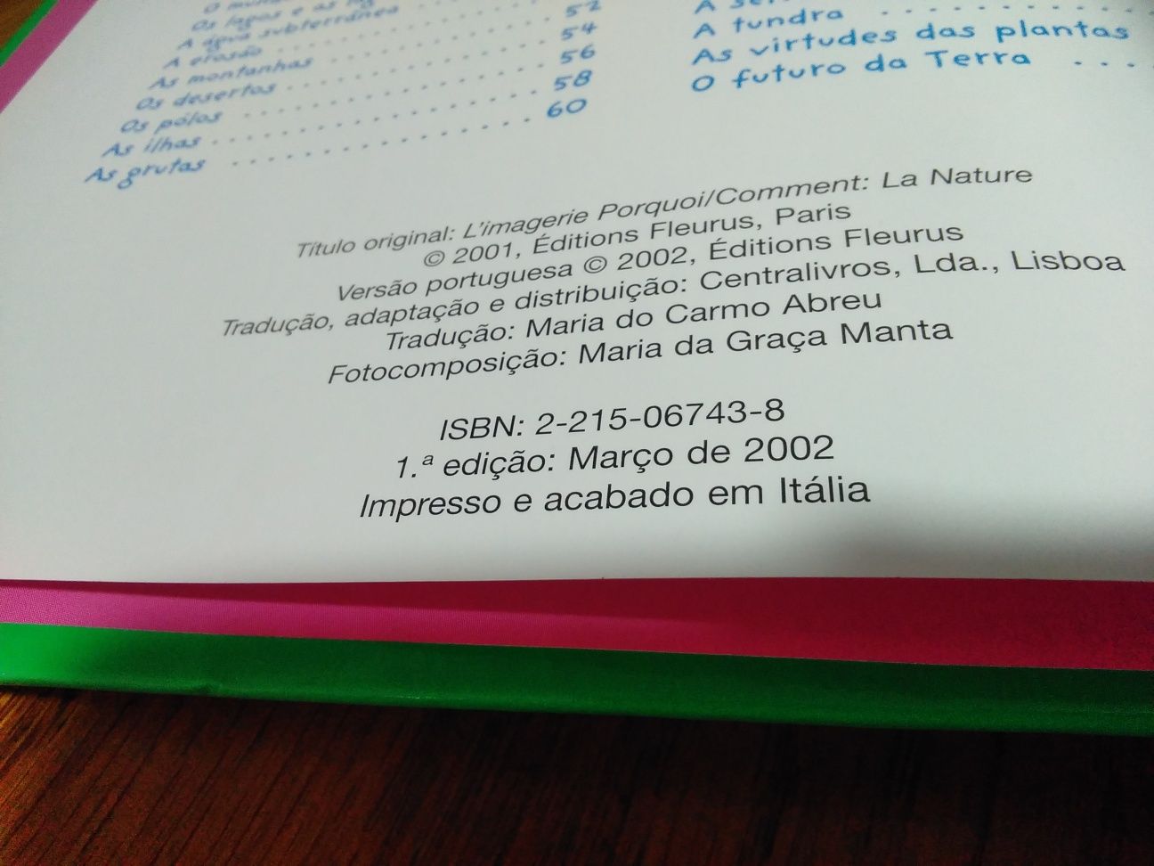 Livro - A Natureza