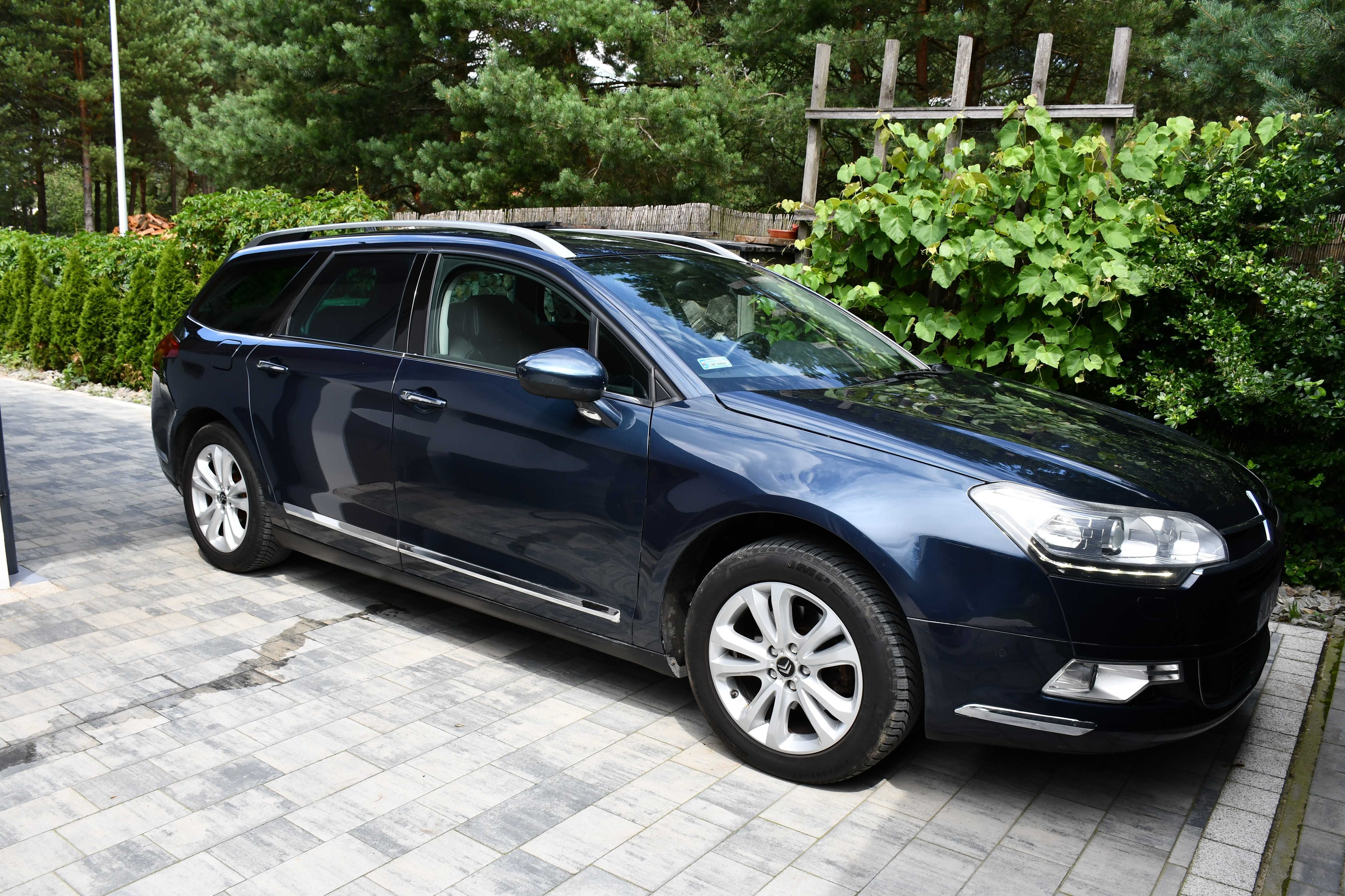 Citroen C5 X7 2011 2.0 163KM Automat, Masaże, Grzane fotele, Pół-skóra