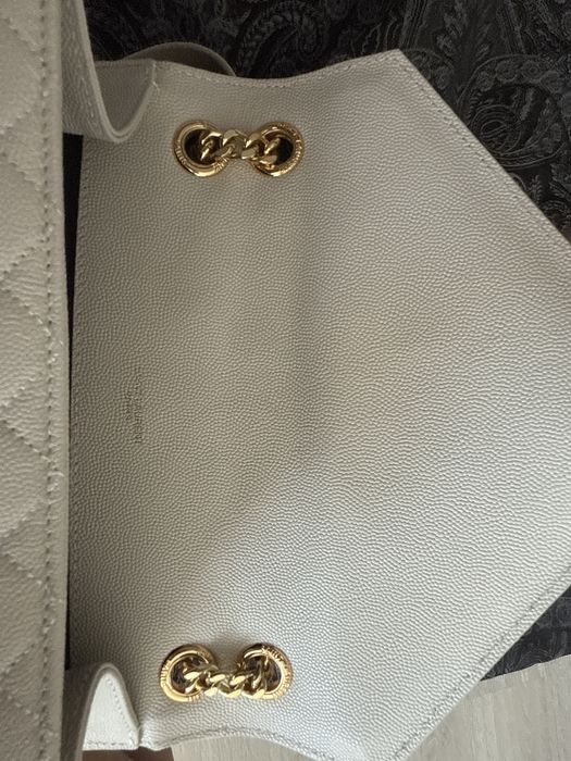 Torebka Ysl zlamana biel