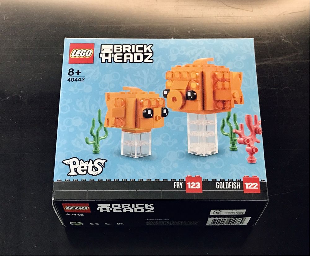 Nowe LEGO 40442 BrickHeadz - Złota rybka - Wysyłka 24h