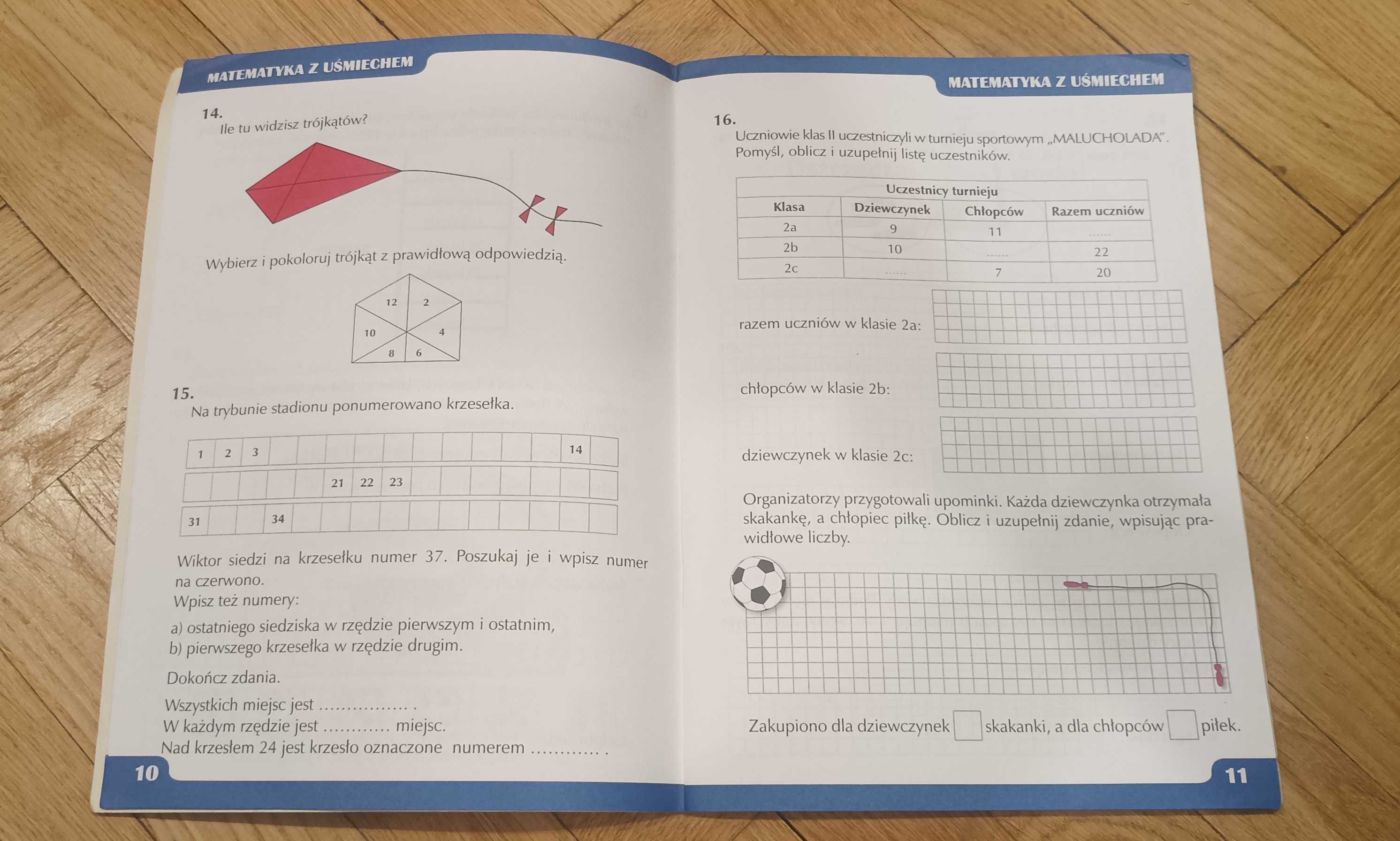 Matematyka z uśmiechem ćwiczenia 2 klasa NOWE