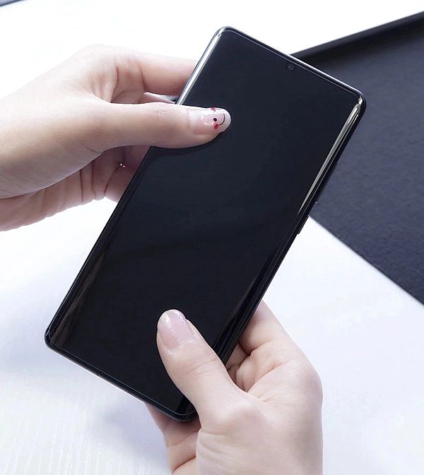 Szkło Hartowane Zaokrąglone Uv do Xiaomi Mi Note 10 Lite / 10 Pro