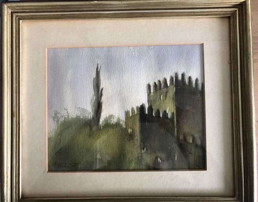 Aguarelas de A M Soares.