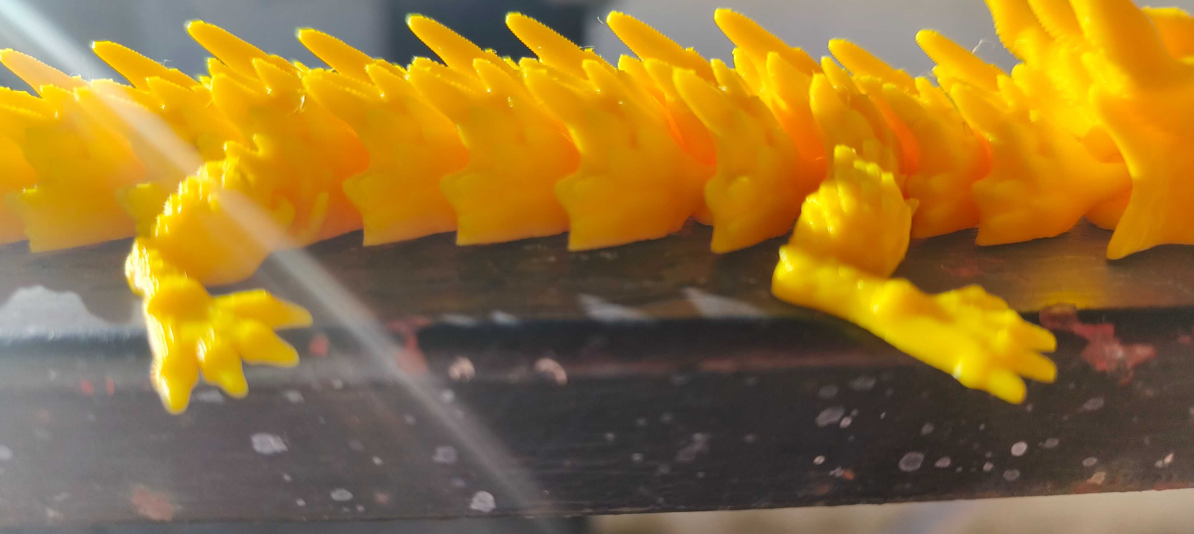 Dragão articulado impresso em 3D