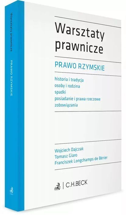 Prawo rzymskie + testy online 2025. C.H. Beck