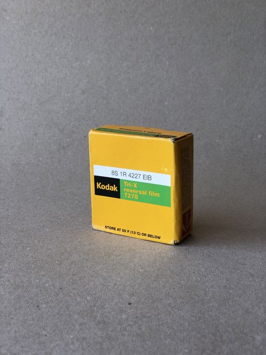 Kodak Super8 - Tri-X cartucho selado