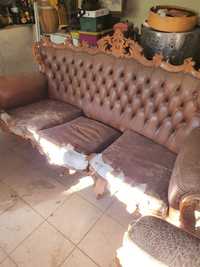 Sofas vintage em couro