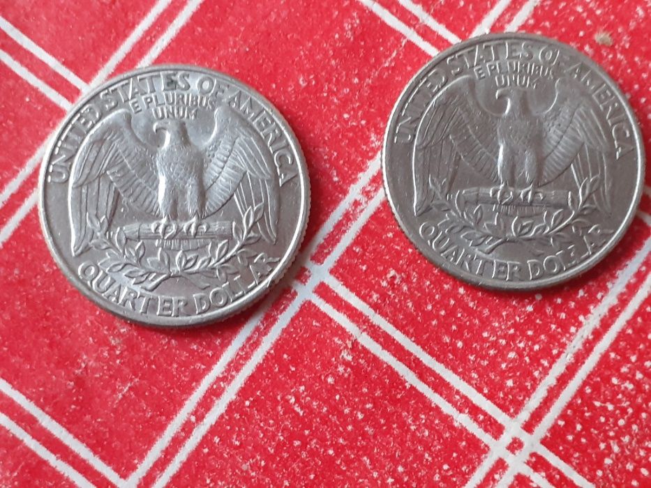 Сувенирные монеты (2шт) 25 центов LIBERTY 1995