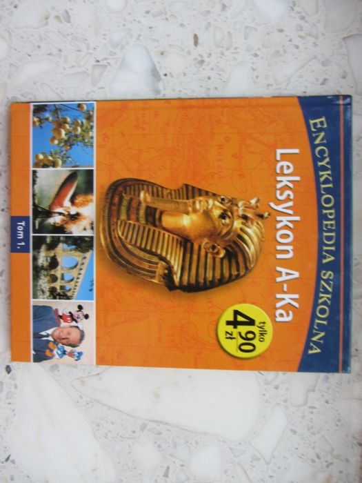 Encyklopedia Szkolna - "Leksykon A-Ka" (TOM 1, stan idealny)