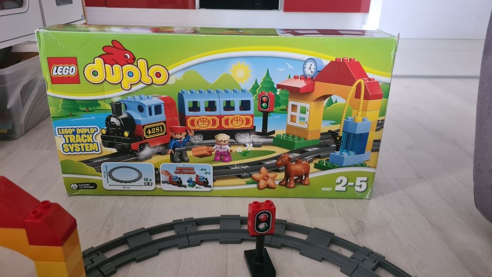 Lego duplo, mój pierwszy pociąg 10507