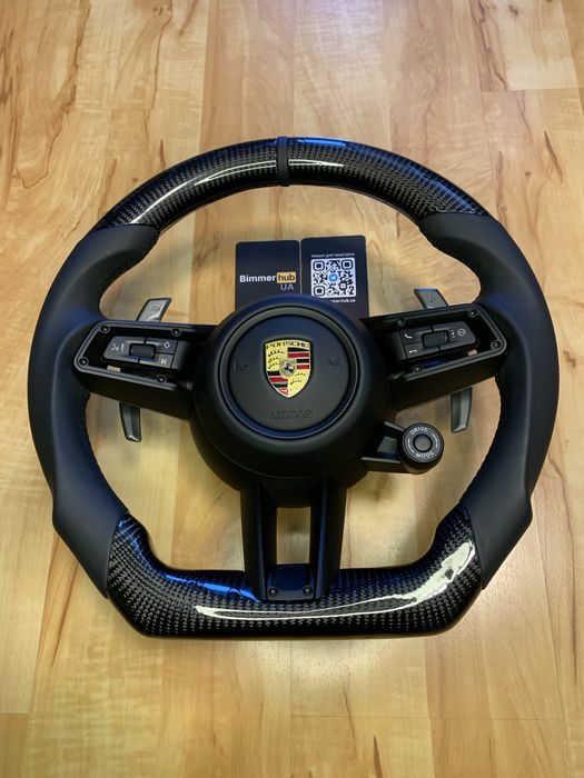 Карбоновый Руль Porsche, Cayenne, Macan, Panamera Cayman, Taycan, 911