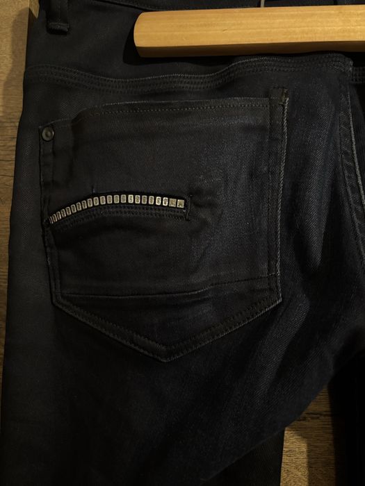 Czarne jeansy męskie G-Star – Skinny - Elastyczne - 30/32 - Jak Nowe!