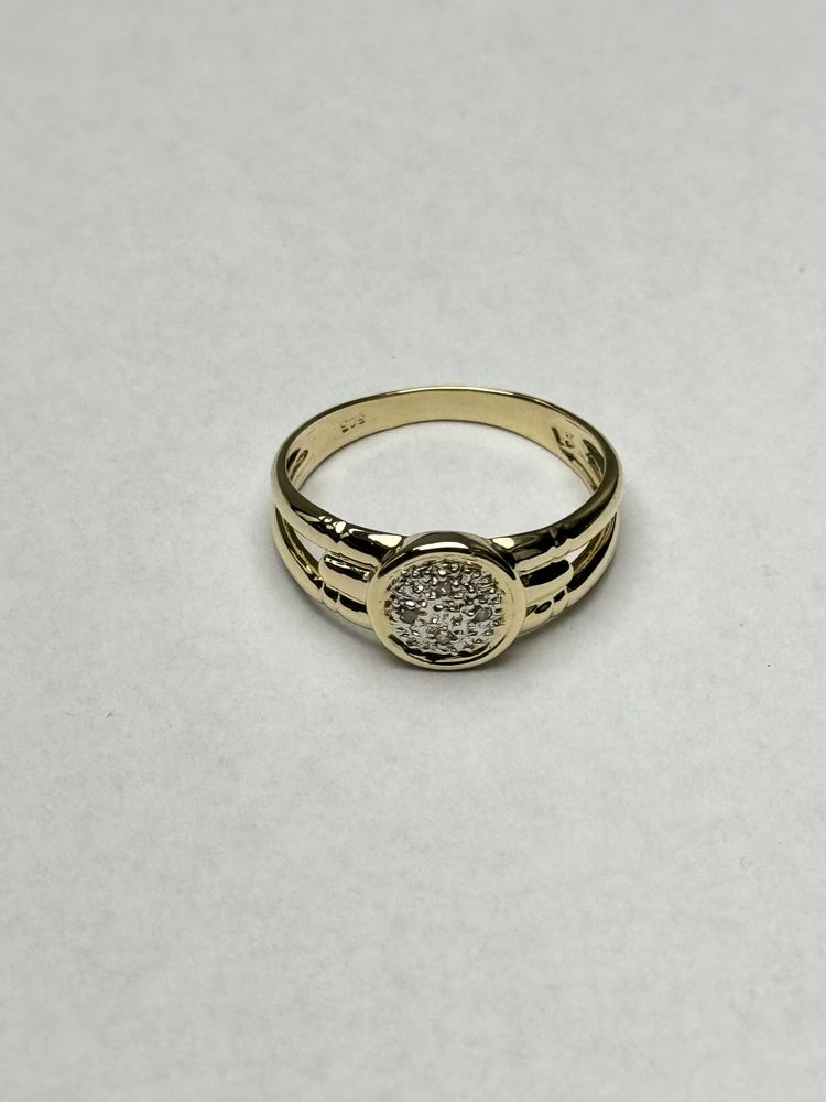 Złoty pierścionek 585 rozmiar 14