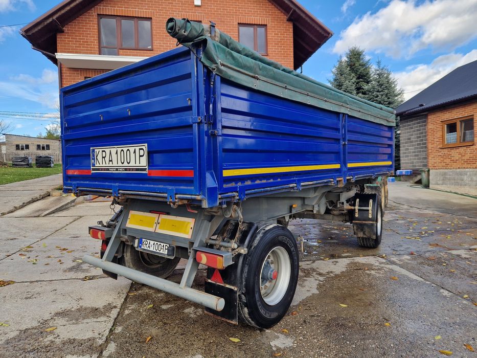 Przyczepa wywrotka  DMC 18t 3-stronny wywrot