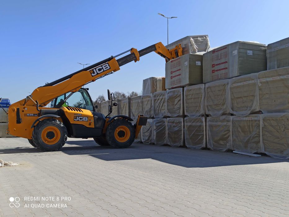 Usługi Ładowarką-Teleskop Koparka Dźwig Dobroszyce Oleśnica rozładunek