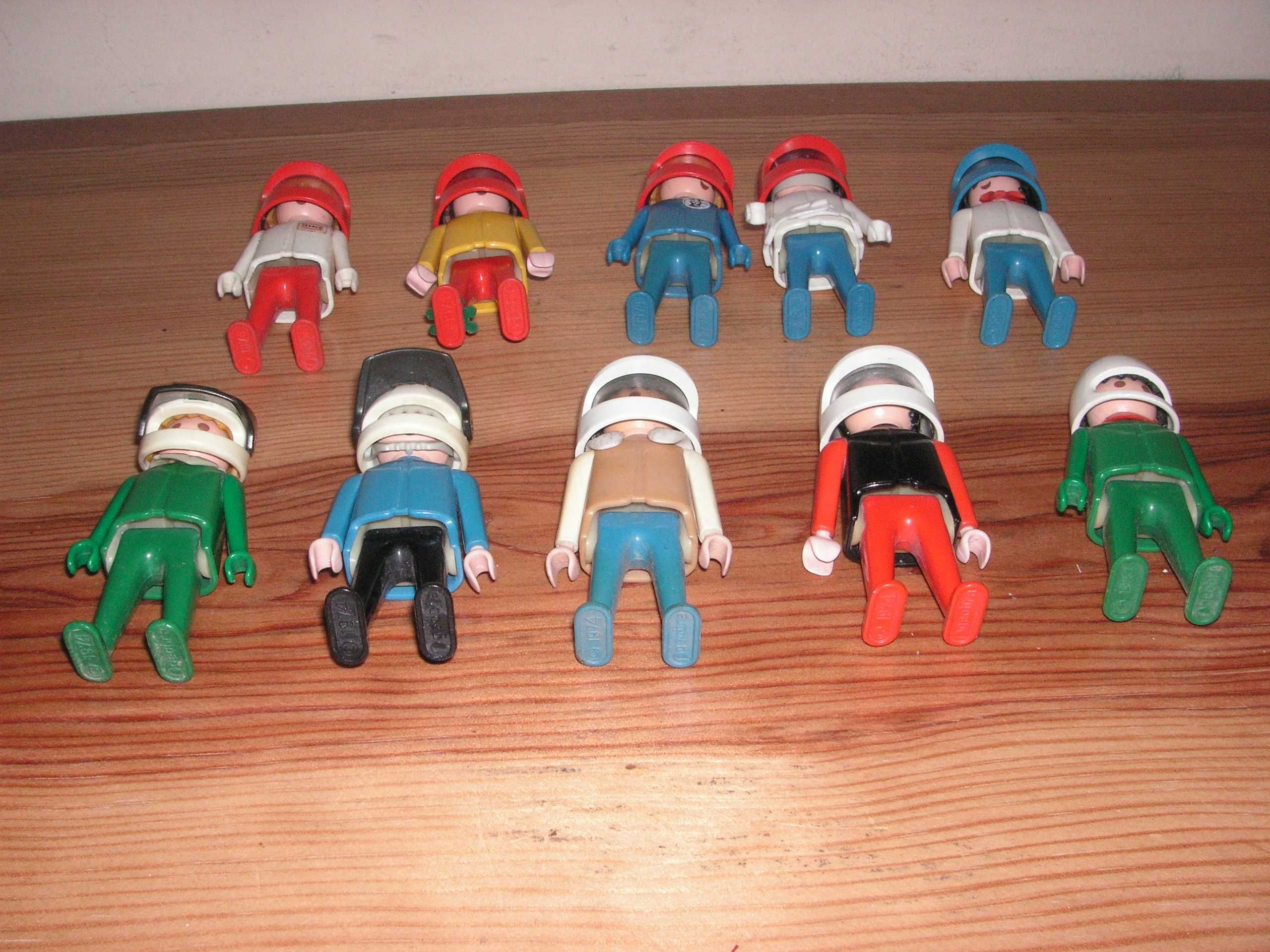 Bonecos / Figuras Playmobil com Capacete Geobra 1974