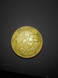 Moeda Brasil 10 centavos 2003 erro na cunhagem