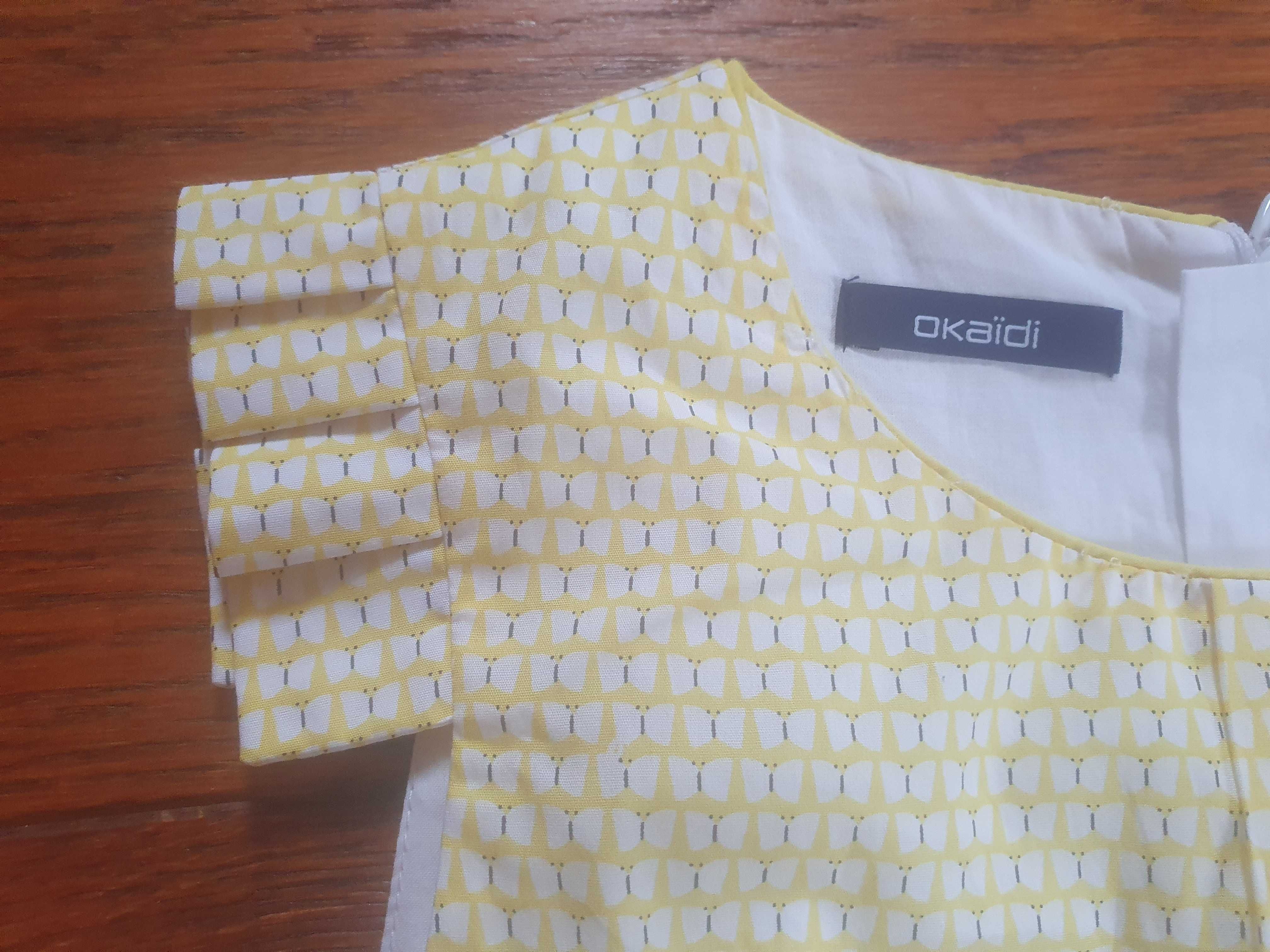 Elegancki kombinezon krótki dla dziewczynki Okaidi  128 cm