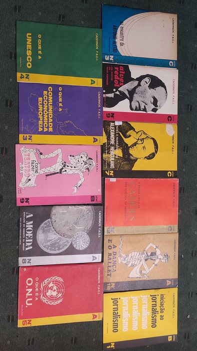 11 Volumes Cadernos do F.A.O.J.