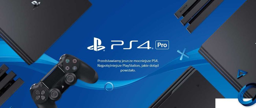 PlayStation 4 Pro 1TB 7216 + 2 gry + pad V2 + hdmi / PS4 Pro
