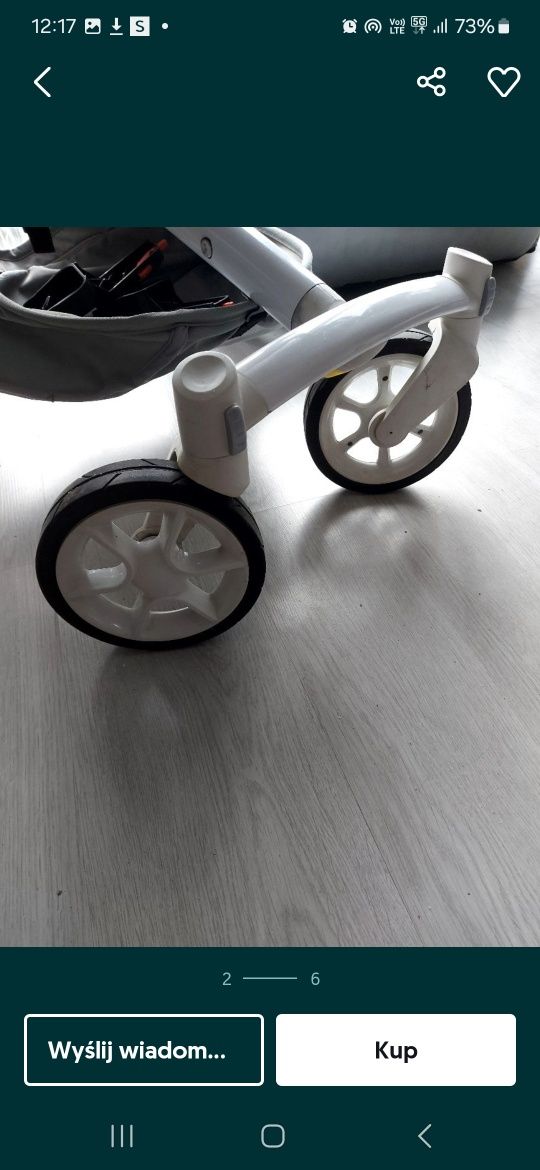 Kola Quinny moodd mood przednia od podwójny podwójne 2 kola