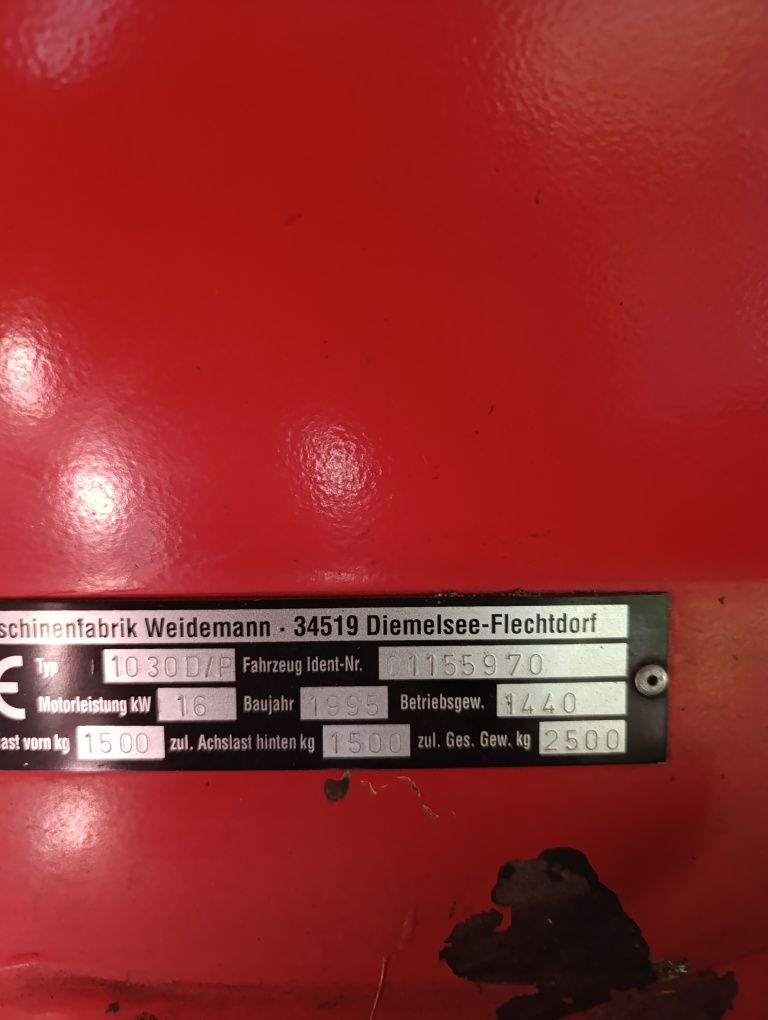 Ładowarka weidemann 1030