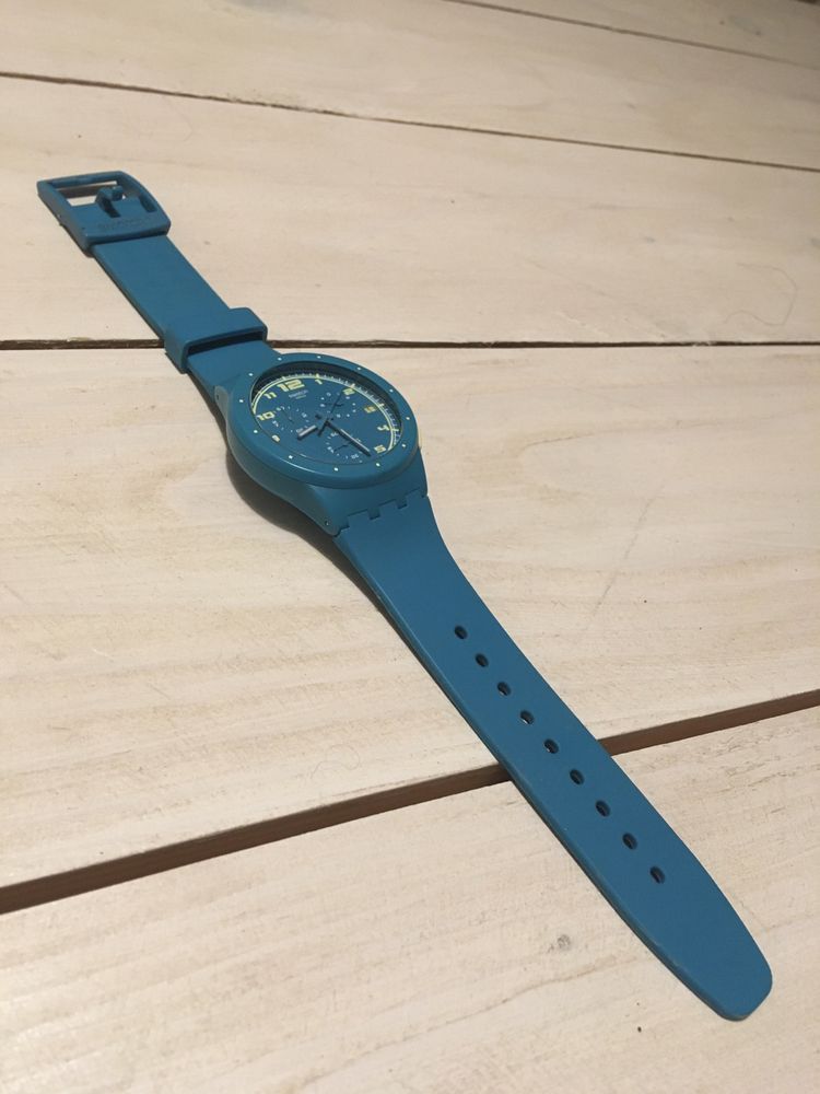 Niebieski Zegarek Swatch