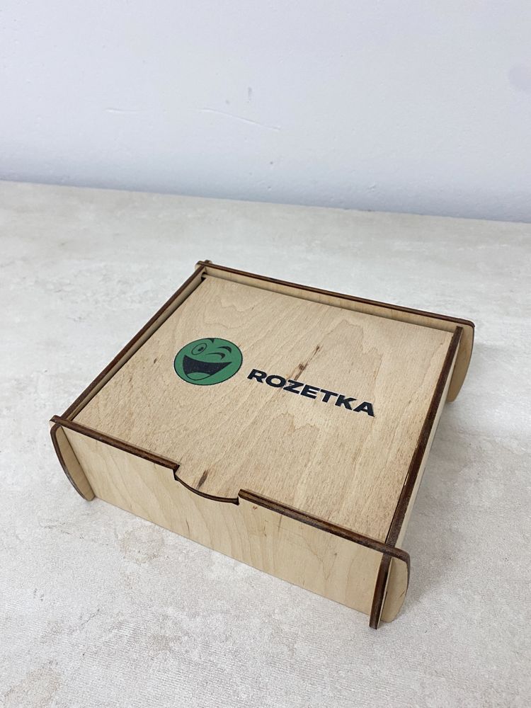 Коробка з фанери сувеніри лазерна різка упаковка коробка дерев'яна