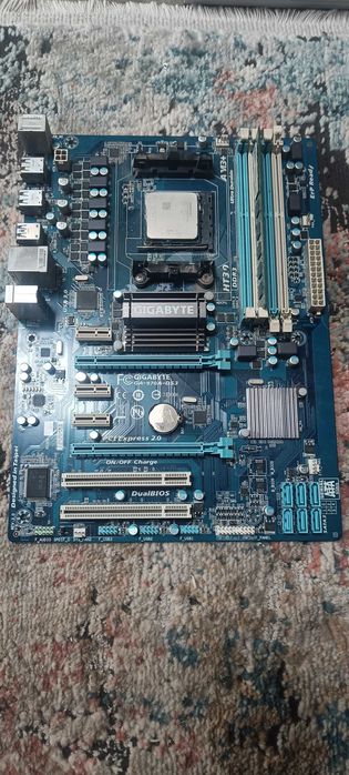 Zestaw - Gigabyte GA-970A-DS3 + AMD FX-6100 + RAM DDR3 8gb 10600