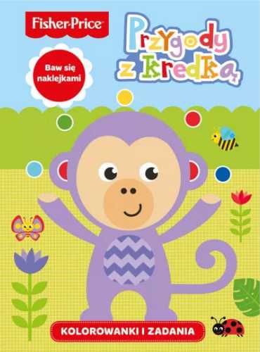 Fisher Price. Przygody z kredką. Kolorowanki - praca zbiorowa