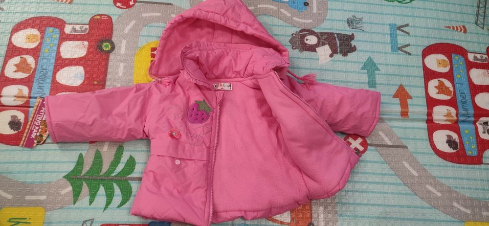 Комбінезон зимовий для дівчинки 1,5-2 роки,зимняя одежда 74-86 см
