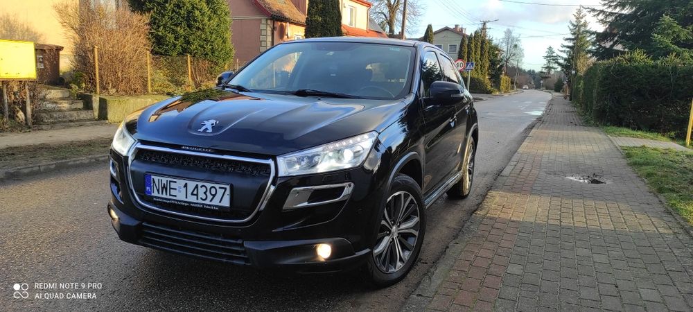 Peugeot 4008 1,6 Diesel 2013r 4x4 Skóry Xenon Kamera Wzorowy stan