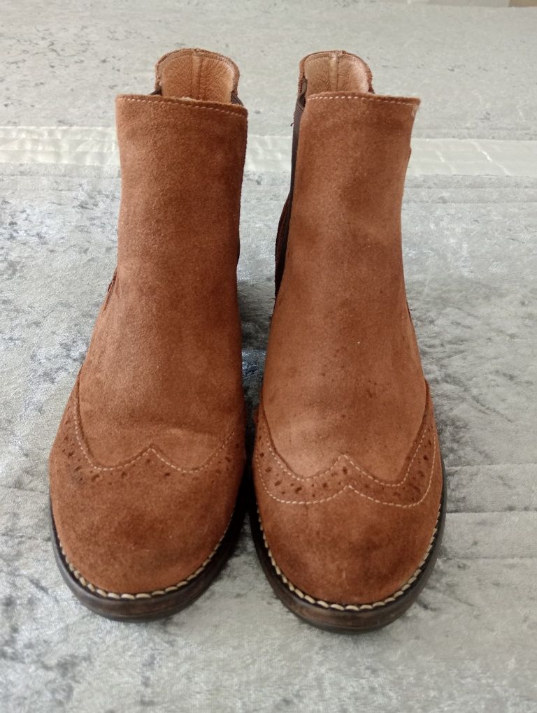 Botas de pele Seaside