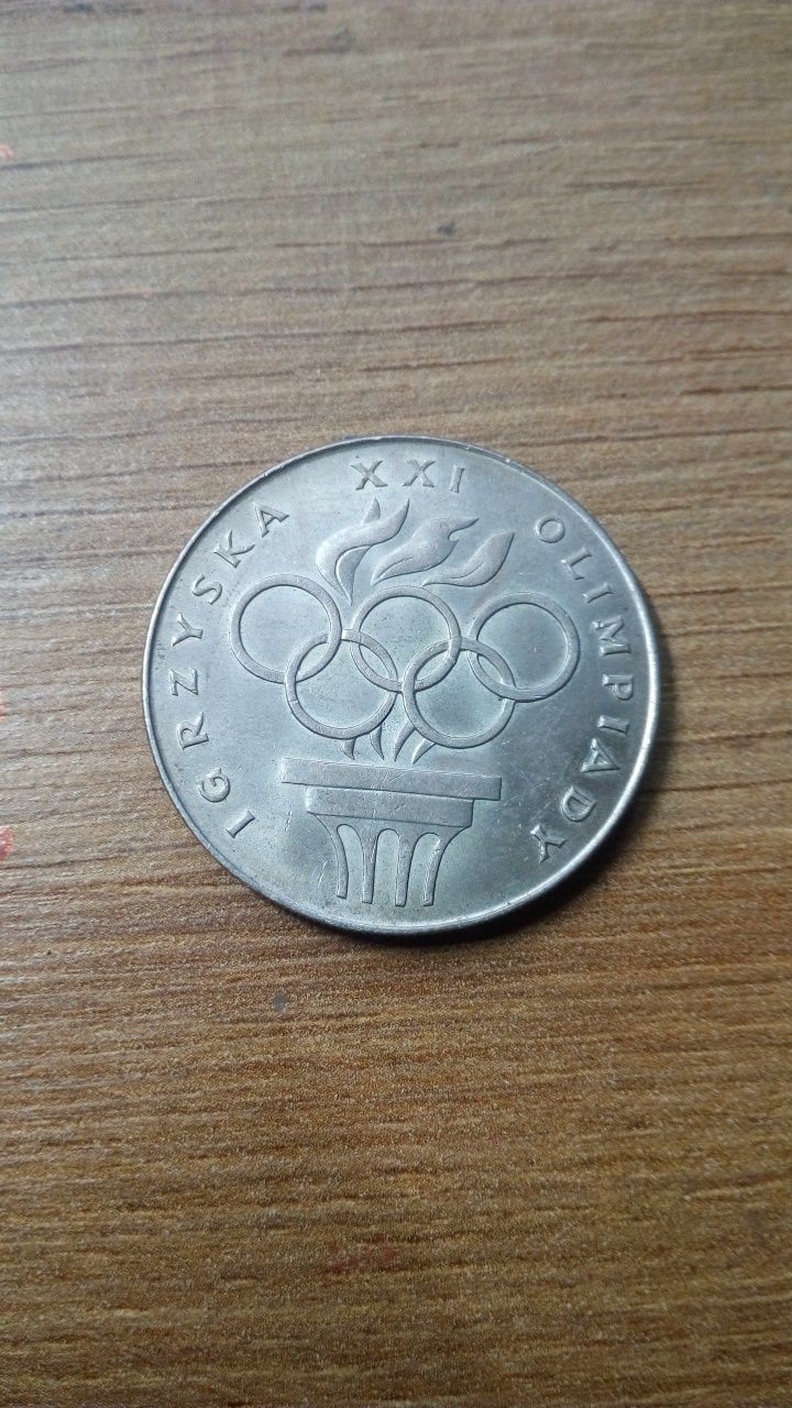 Srebrne monety z igrzysk olimpijskich