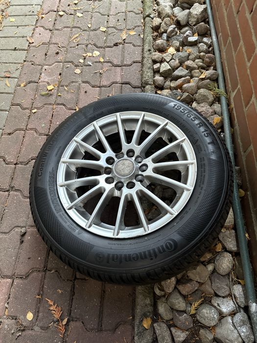 Komplet kół zimowych 15  Continental Alu 195/65R15 4x alu
