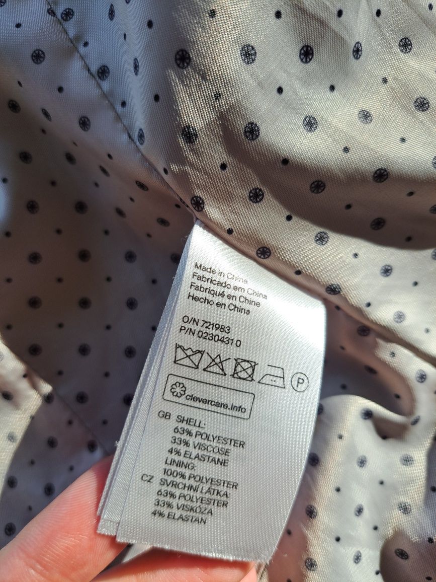 Dopasowana marynarka damska H&M rozm. 38