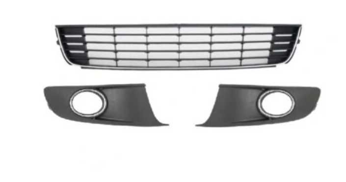 Kratki atrapy VW Caddy VW Touran 10-15 chrom