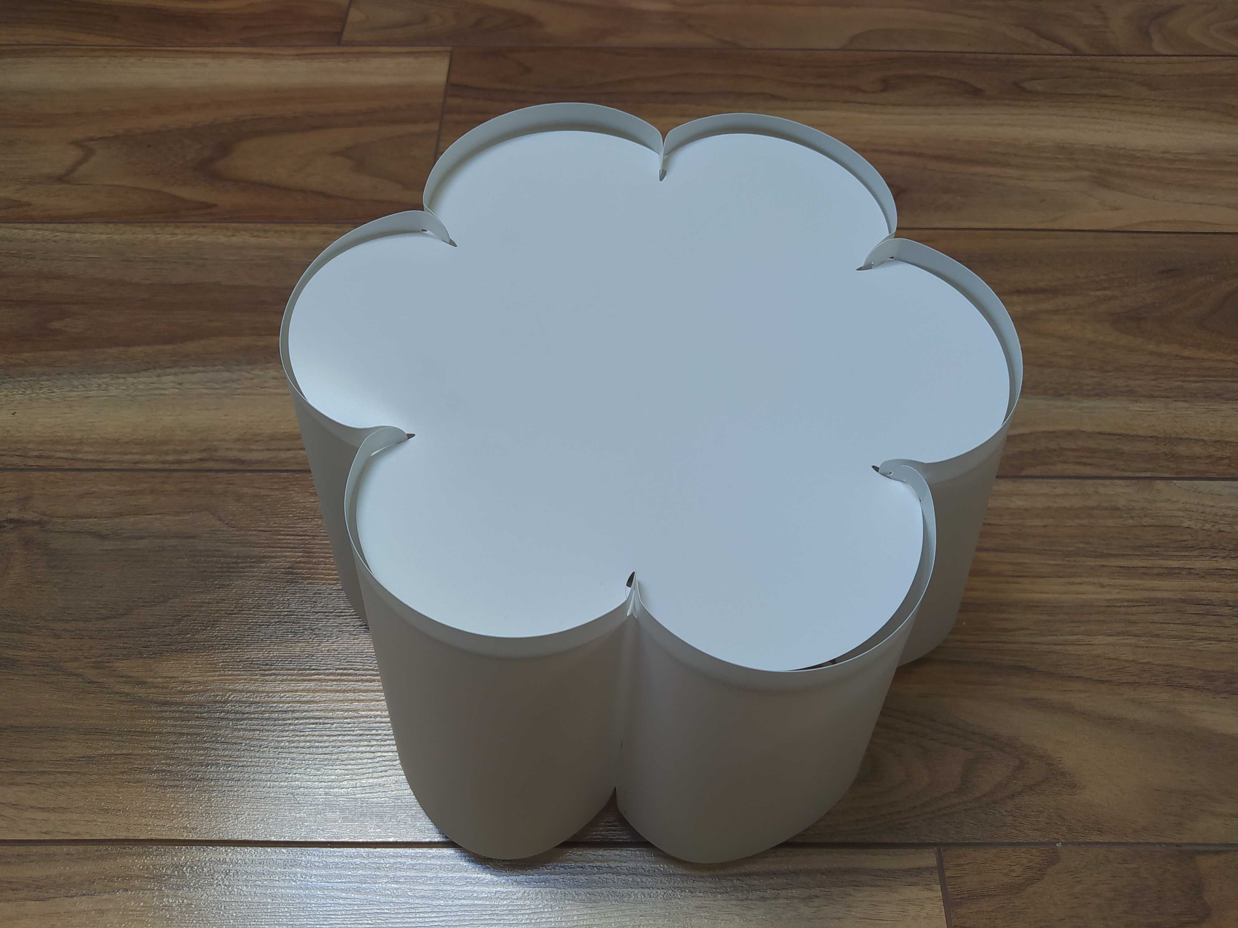 Abażur biały, IKEA typ T1410 z oprawką na żarówkę E27
