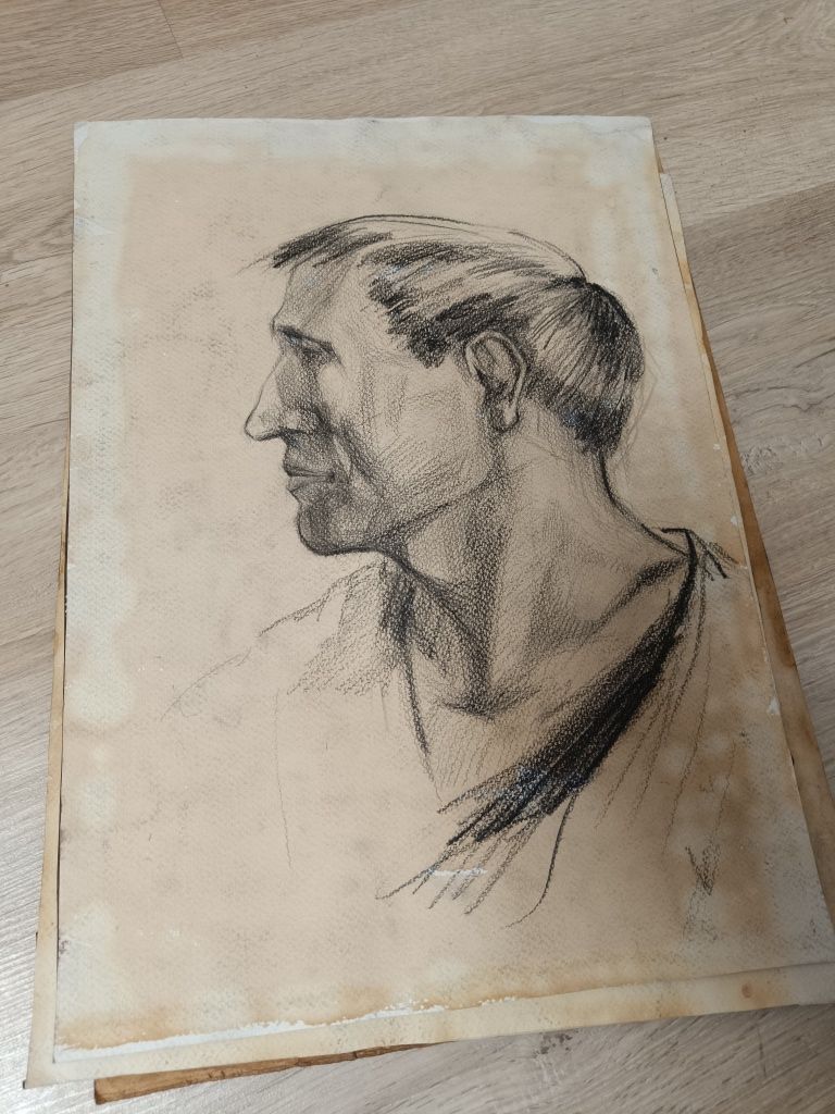 Рисунки, графика, рисунок винтажные А3