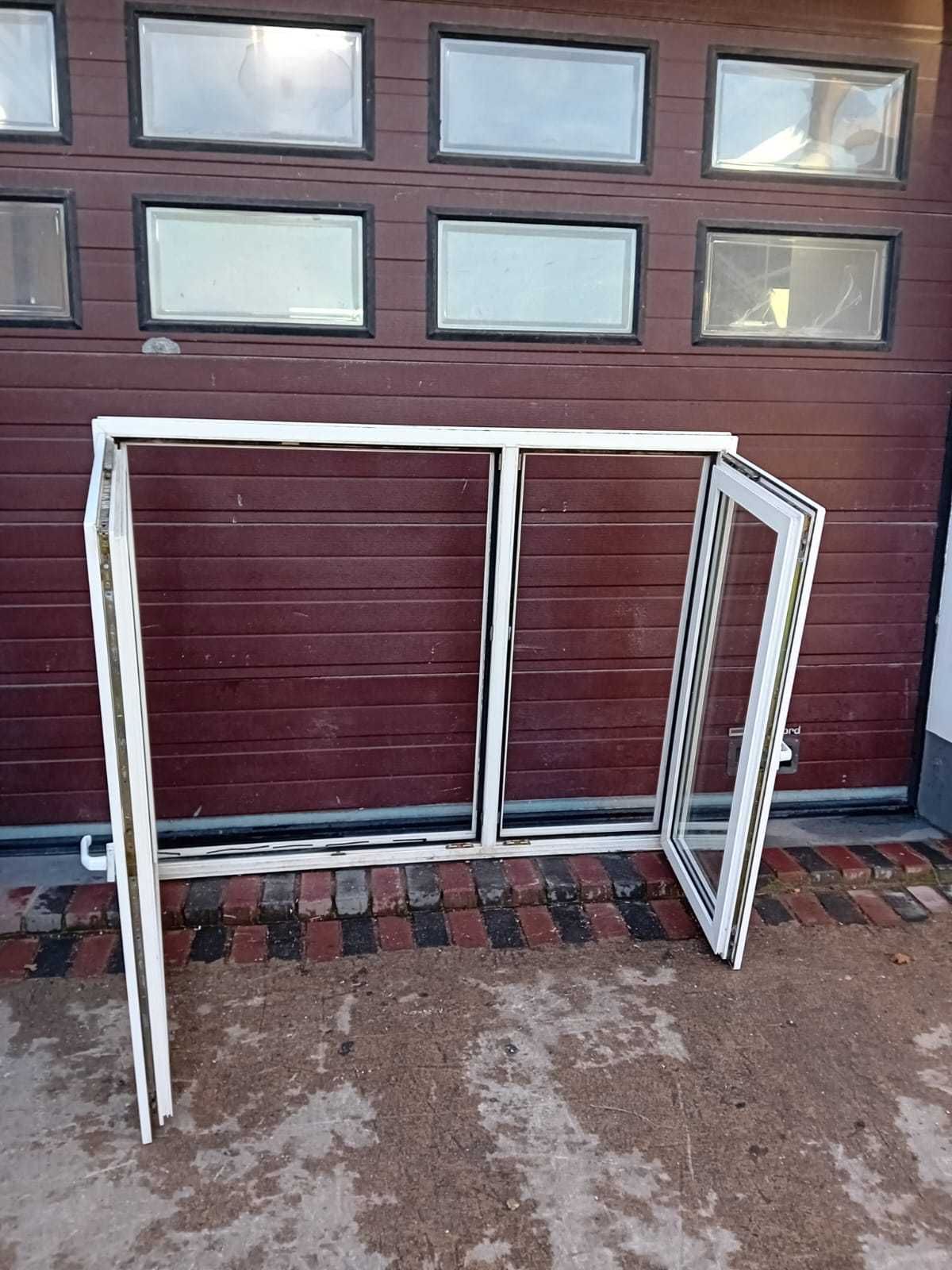 Okna białe plastikowe 172x140 pcv używane DOWÓZ CAŁY KRAJ