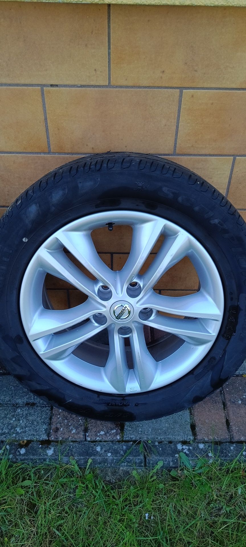 Alufelgi17" Nissan Qashqai Juck 5x114,3 opony letnie