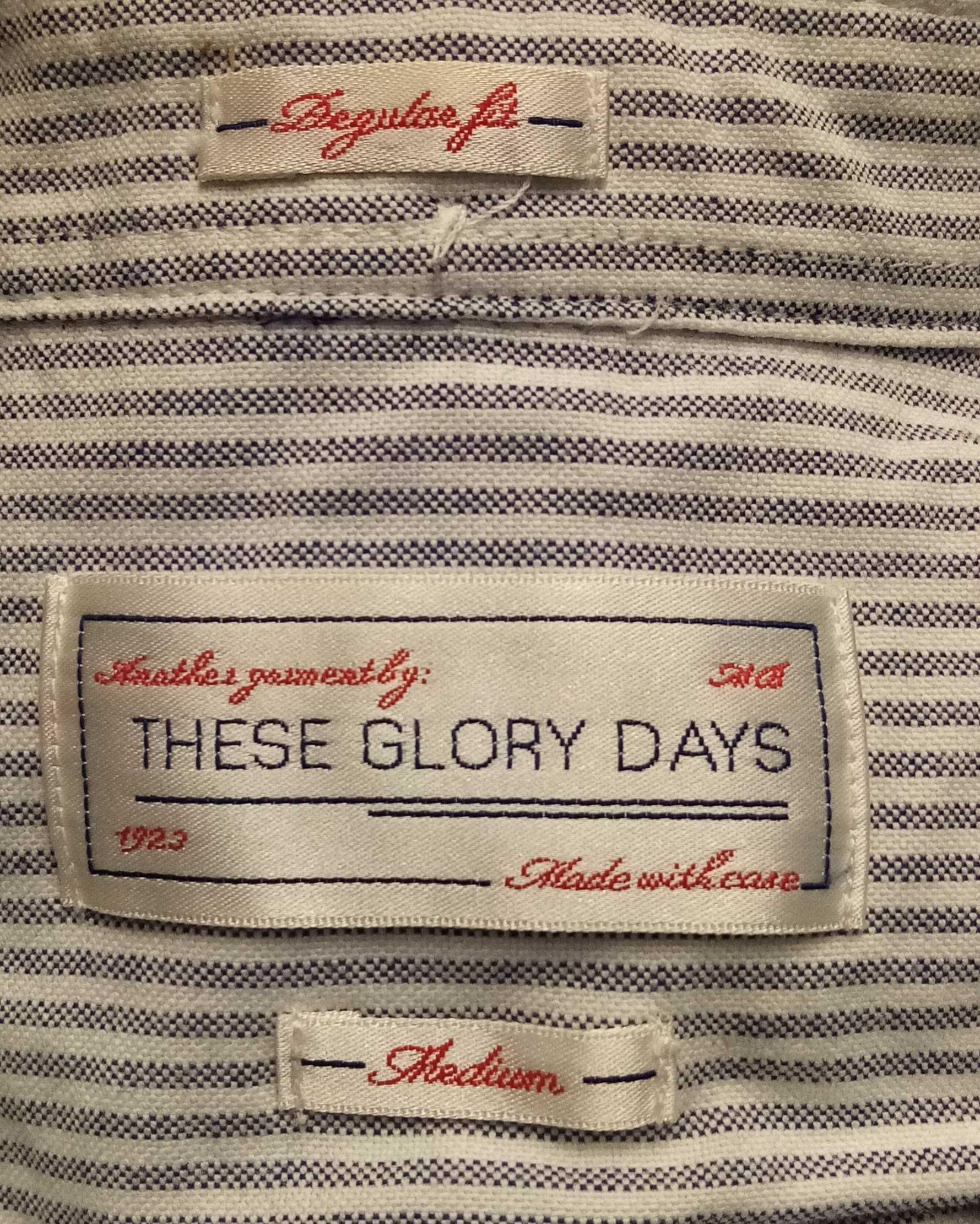 R)These Glory Days męska koszula w paski Roz.M