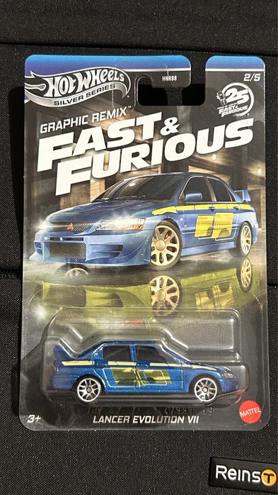 Hot Wheels GRAPHIC REMIX" (Silver Series) LANCER Evolution IV