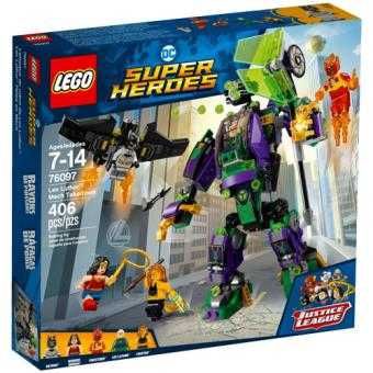 LEGO DC Comics Heroes 76097 Lex Luthor Mech Takedown - NOVO, Embalado