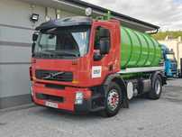 Asenizacyjny Volvo FE280 Euro5 Manual Klima Rozstaw 3.3m Beczka 11 tys