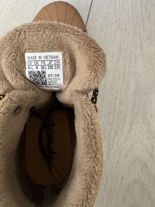 Черевики кросівки дятячі adidas Superstar winter